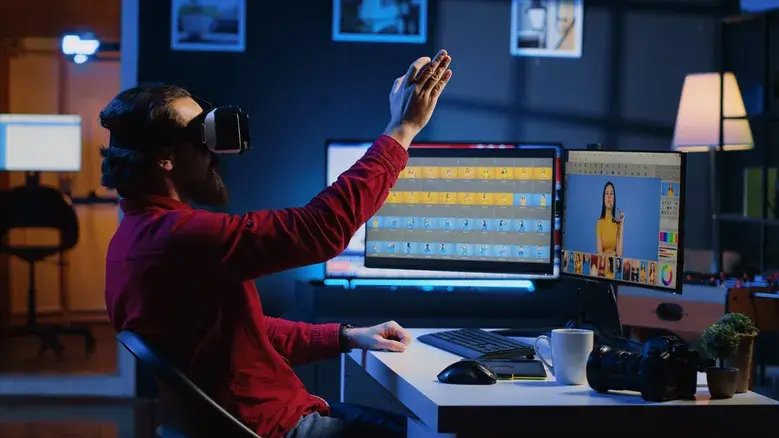 Best animation software 2026 displayed on a video editing workstation